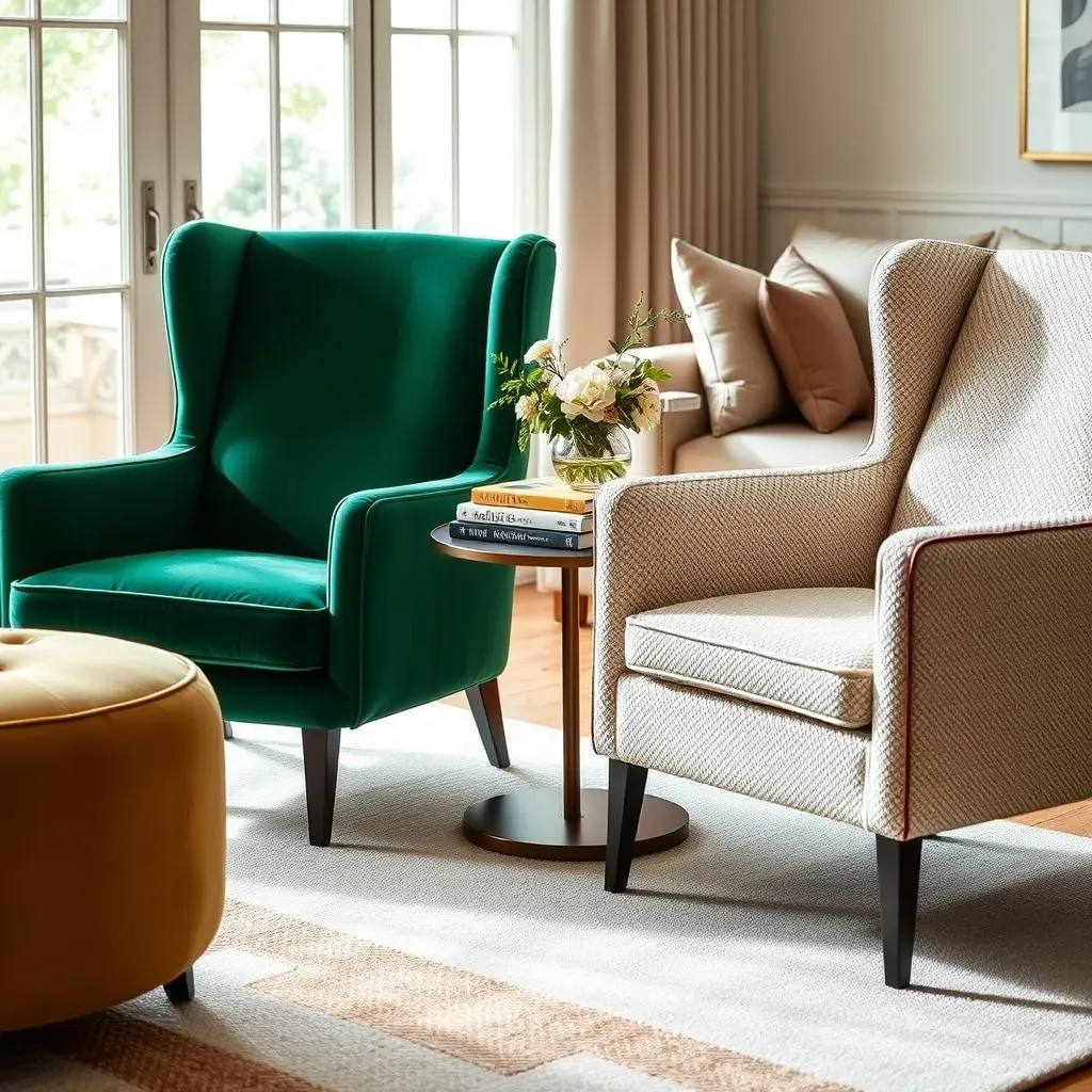 Beyond the Fabric: Materials and Textures for Matching Living Room Chairs