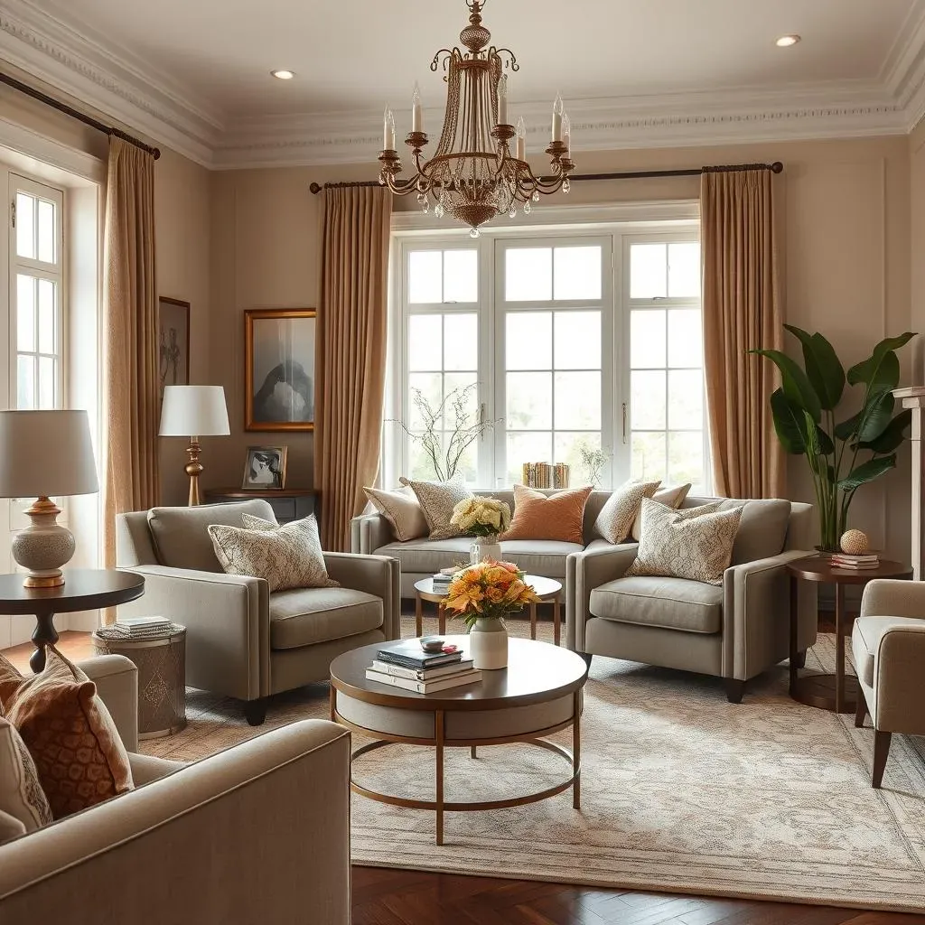 Decorating Ideas: Complementing Your Taupe Chairs in the Living Room