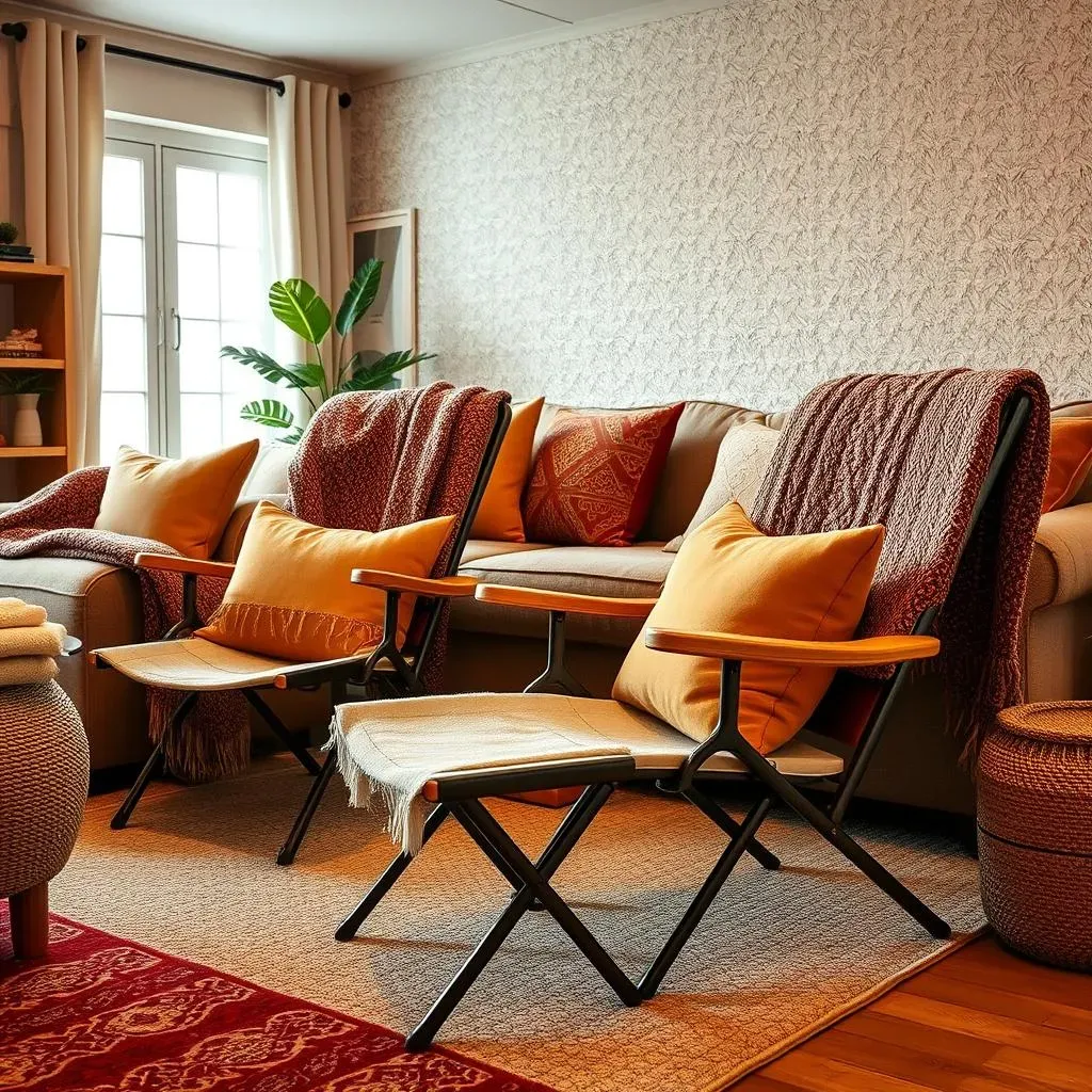 Making the Most of Your Comfortable Folding Chairs in the Living Room