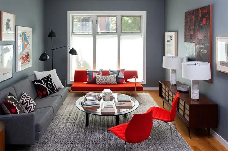 Styling Red Accent Chairs in Your Living Room