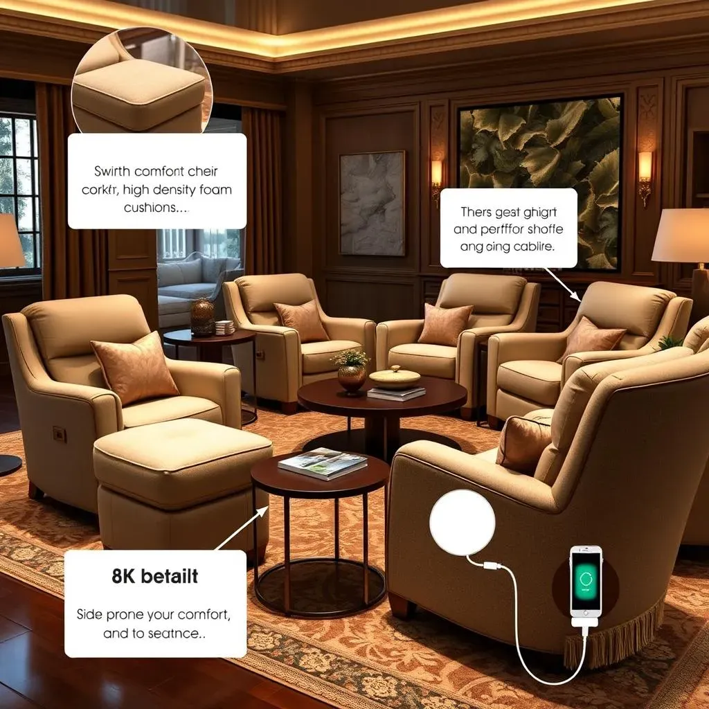 Top Oversized Accent Chairs for Living Room: Comfort and Features